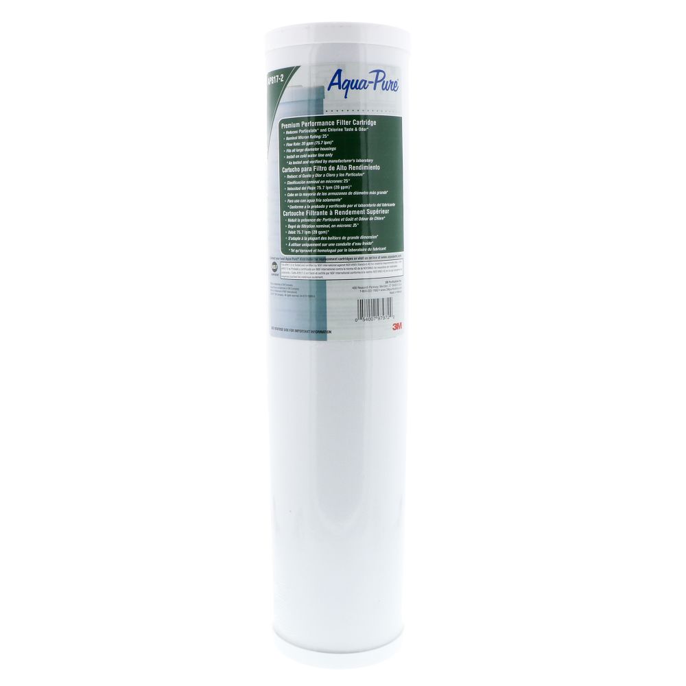 3M Aqua-Pure AP817-2 Whole House Carbon Filter 20" BB 25 micron