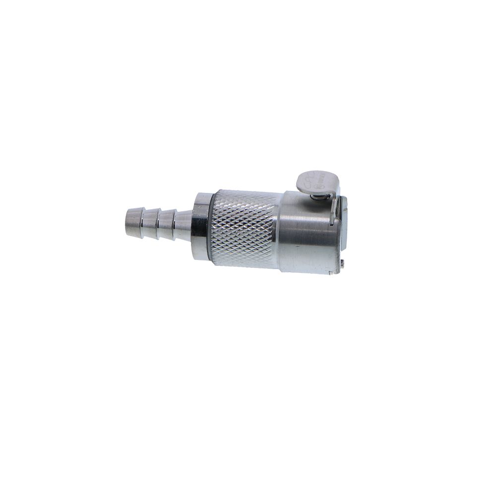 70800 NSF Valved In-Line Hose Barb Coupling Body 1/4 ID Barb
