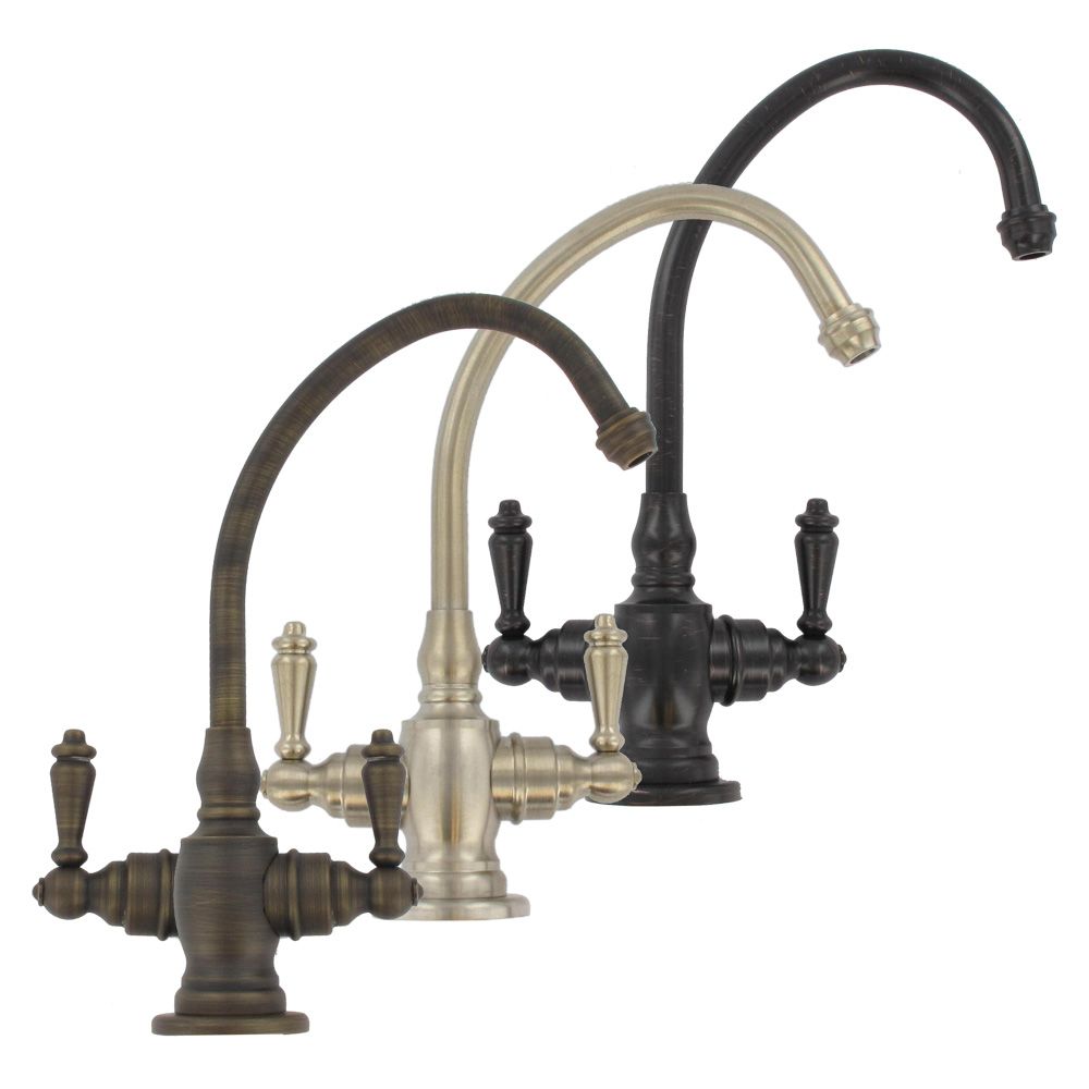 Waterstone Hampton 1200HC Faucets with Lever Handle - Hot/Cold
