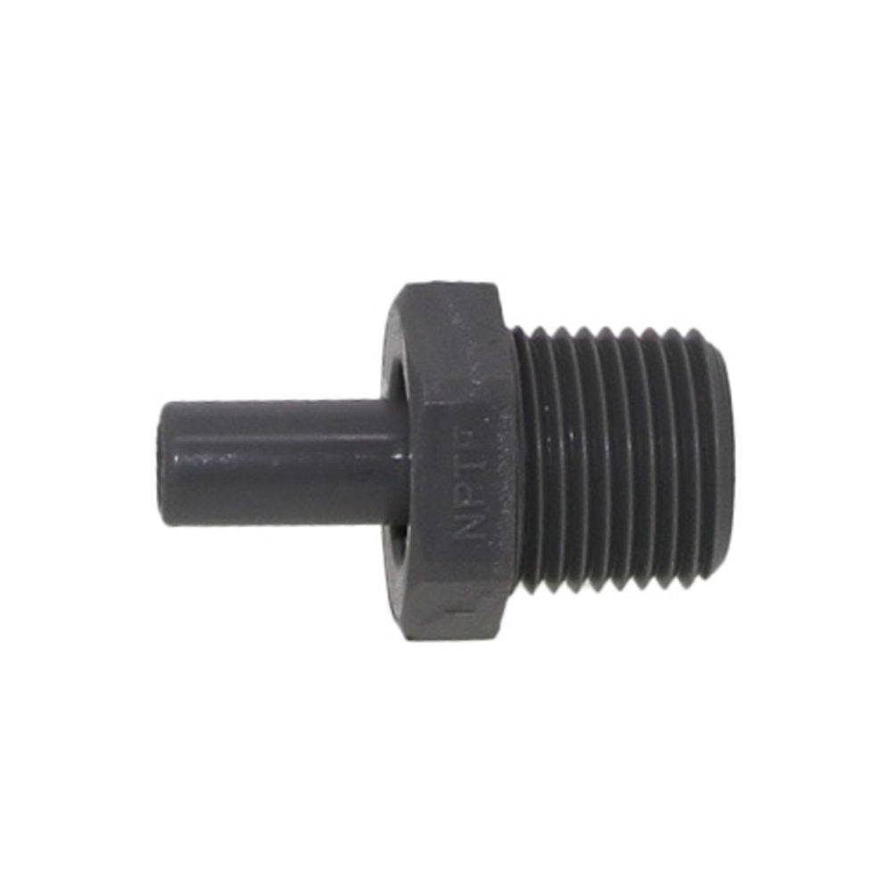 John Guest Stem Adapter BSPT - 5/16 x 3/8 BSPT