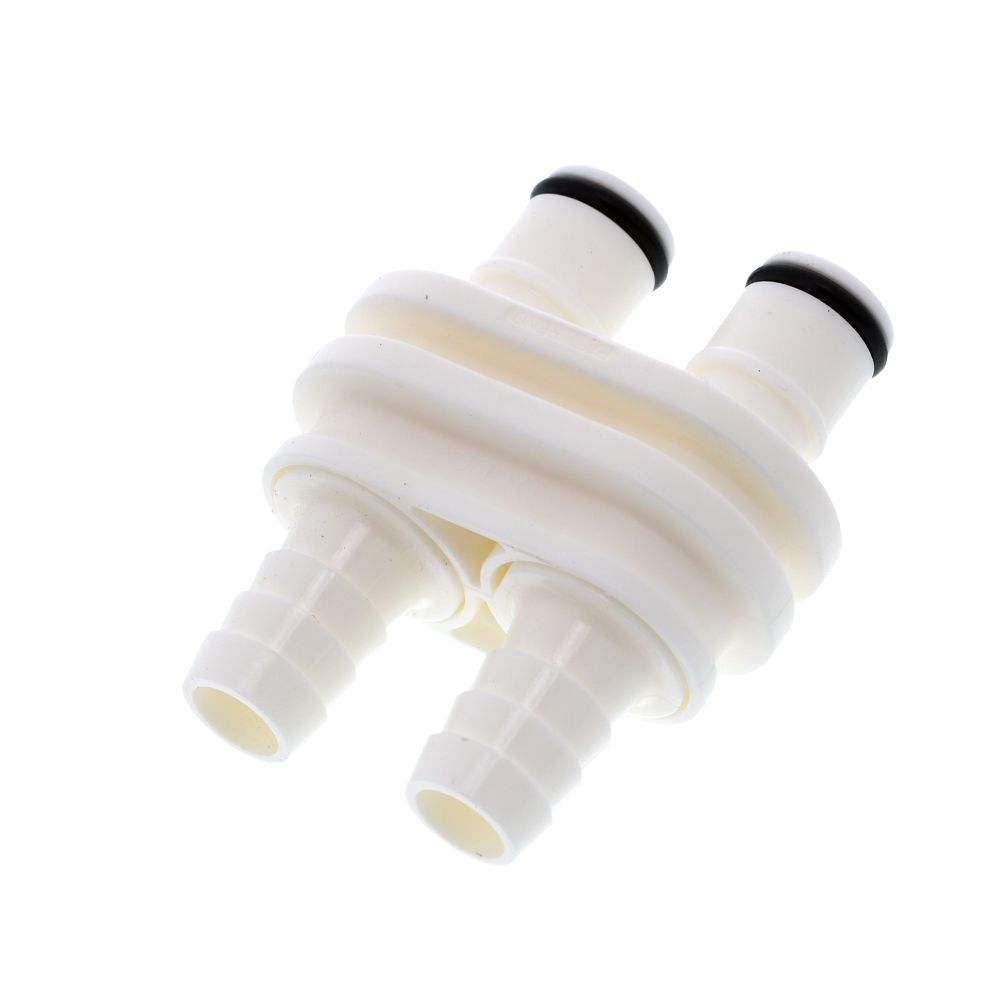 DPC22006 Non-Valved In-Line Hose Barb Coupling Insert 3/8 ID Barb