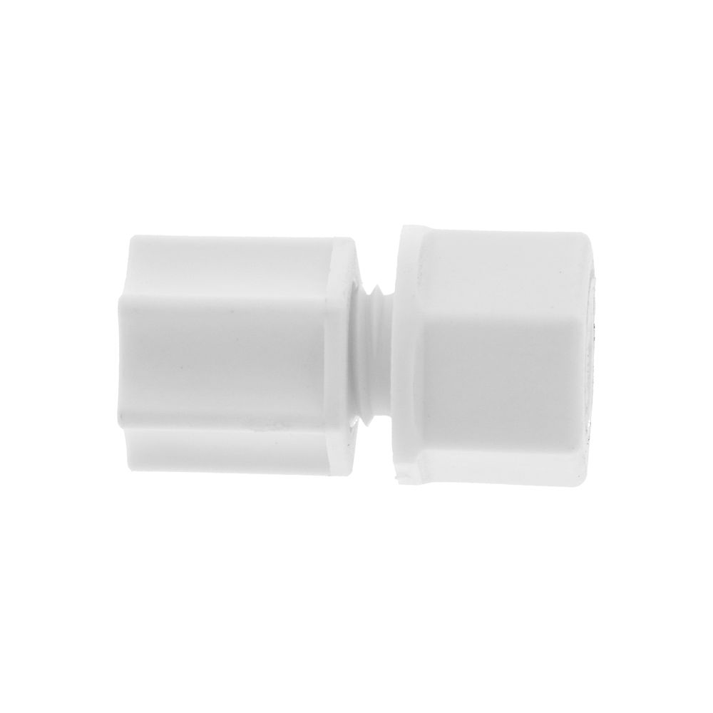 JACO 25-4-2-P-PG Polypropylene Female Connector 1/4 OD Tube x 1/8 FPT