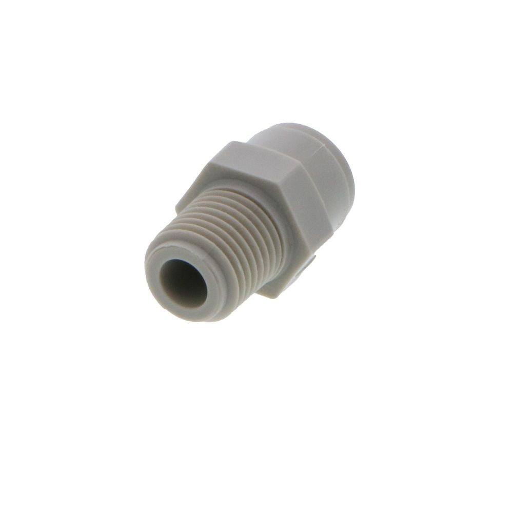 DMfit Straight BSPT Male - 1/4" Push-in x 1/4" BSPT
