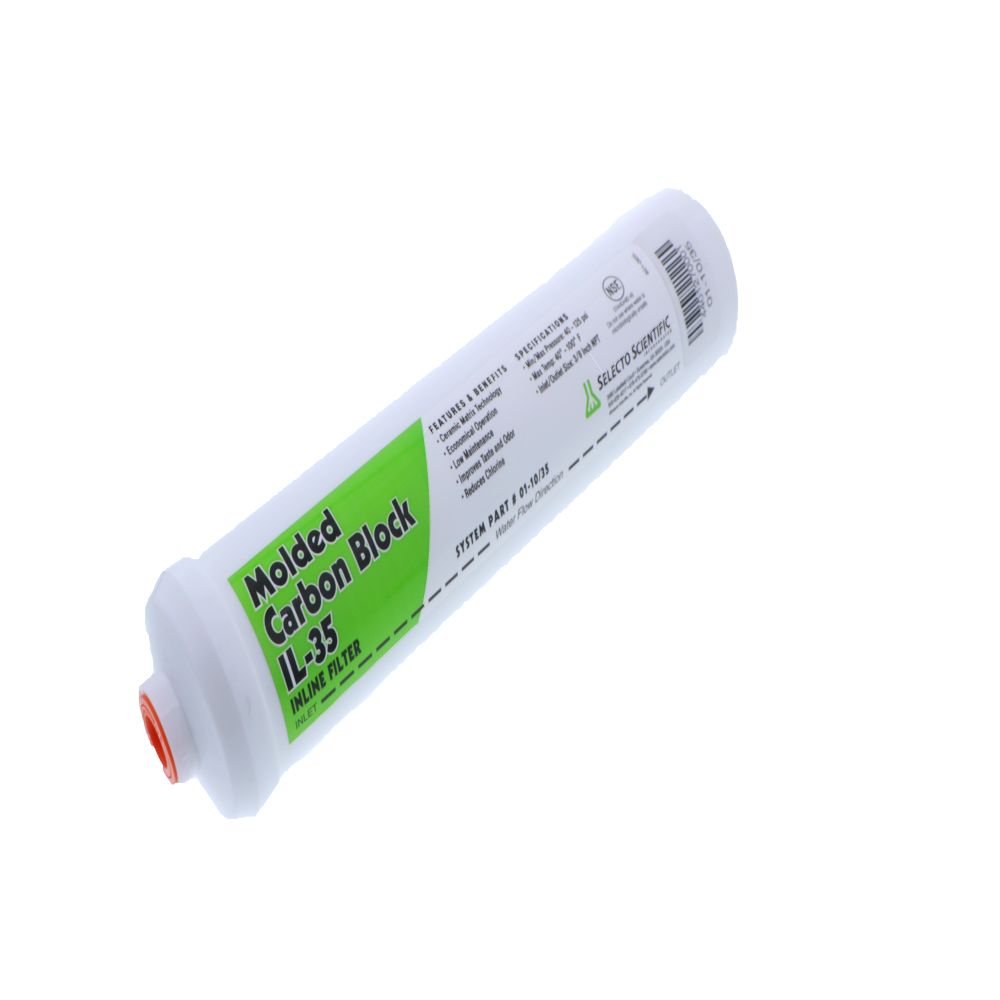 Kinetico 01-10/35 IL-35 Inline Replacement Filter Cartridge 1 Mic