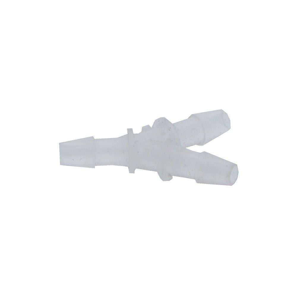 FitQuik Polypropylene Union Y Barb Fitting - 1/8 ID x 1/8 ID x 1/8 ID