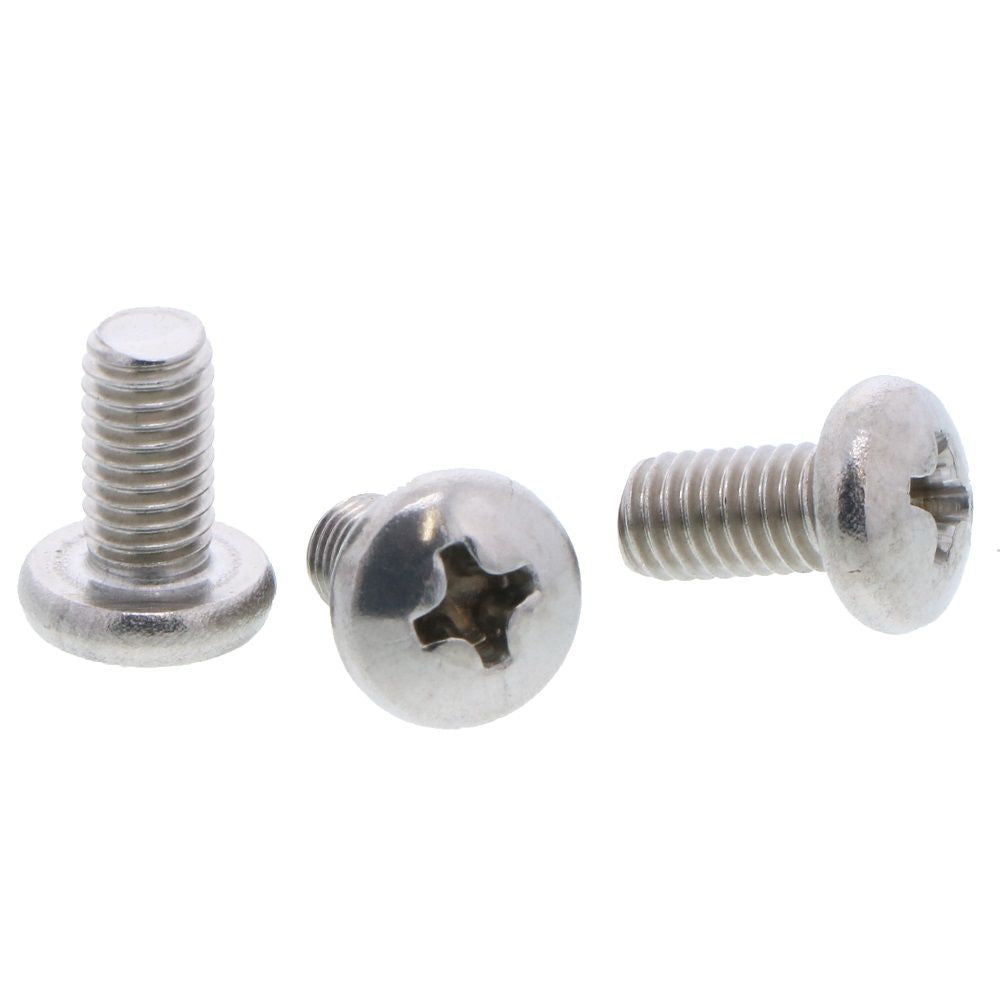 316 SS Panhead Phillips Machine Screw 10-32 Thread x 3/8"