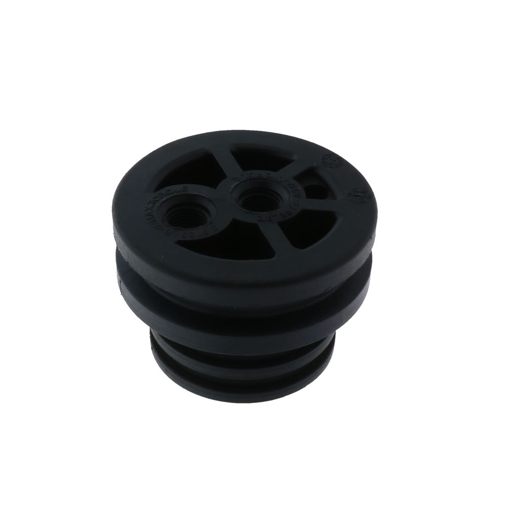 End Cap for 2.5" Stainless Steel Housing 3/8" Feed