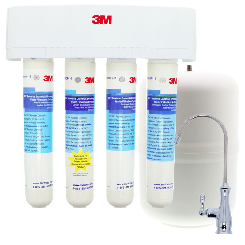 3M 3MRO401 Reverse Osmosis Drinking Water Filtration System