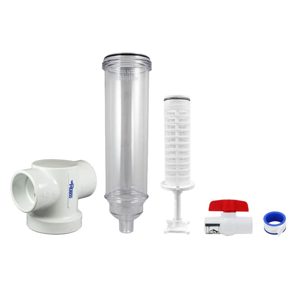 Rusco Spin Down Filter Activated Carbon 10 Micron 2"