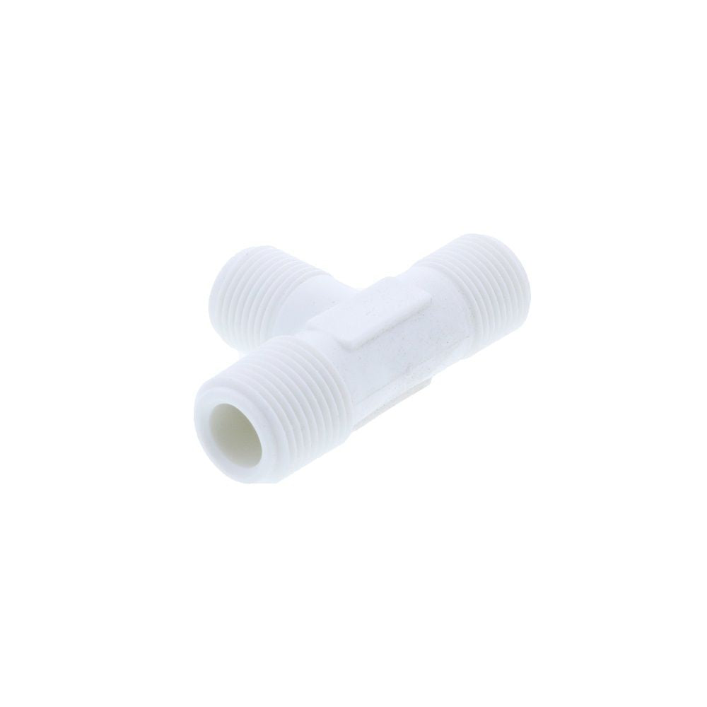 JACO 75-6-6-P Polypropylene Male Run Tee 3/8 OD Tube x 3/8 MPT