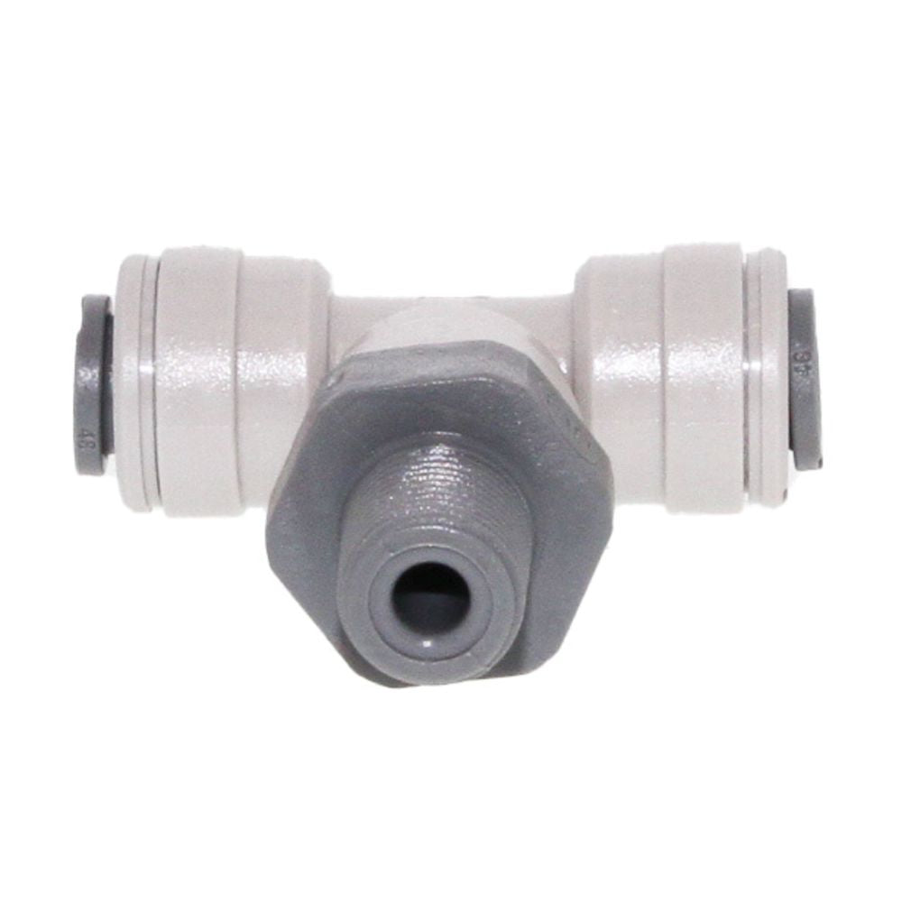 John Guest Swivel Branch Tee NPTF - 3/16 x 1/8 NPTF