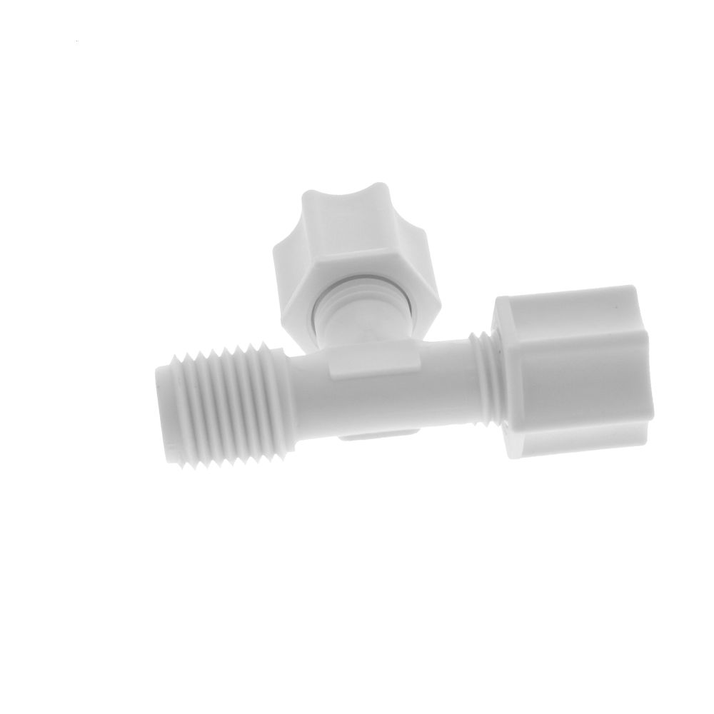 JACO 75-4-4-P-O Polypropylene Male Run Tee 1/4 OD Tube x 1/4 MPT