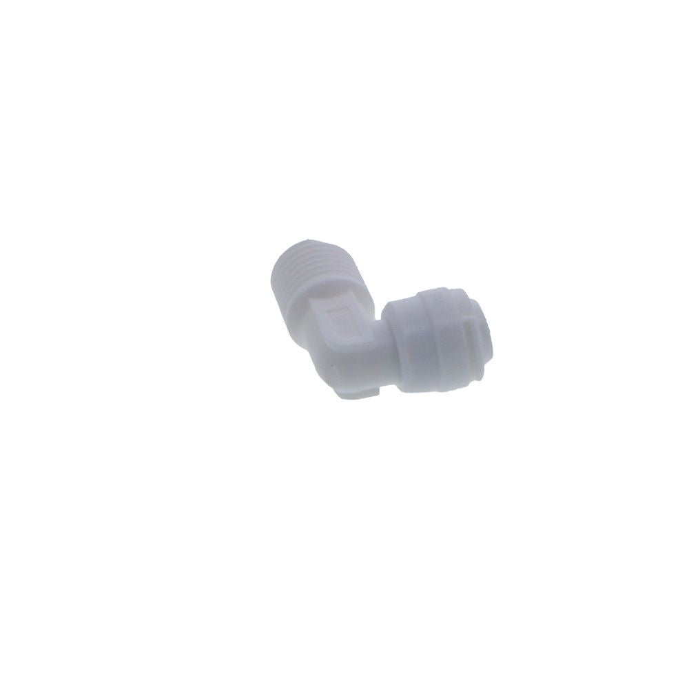 DMfit Elbow Male Connector - 1/4" Push-In x 1/4" NPTF