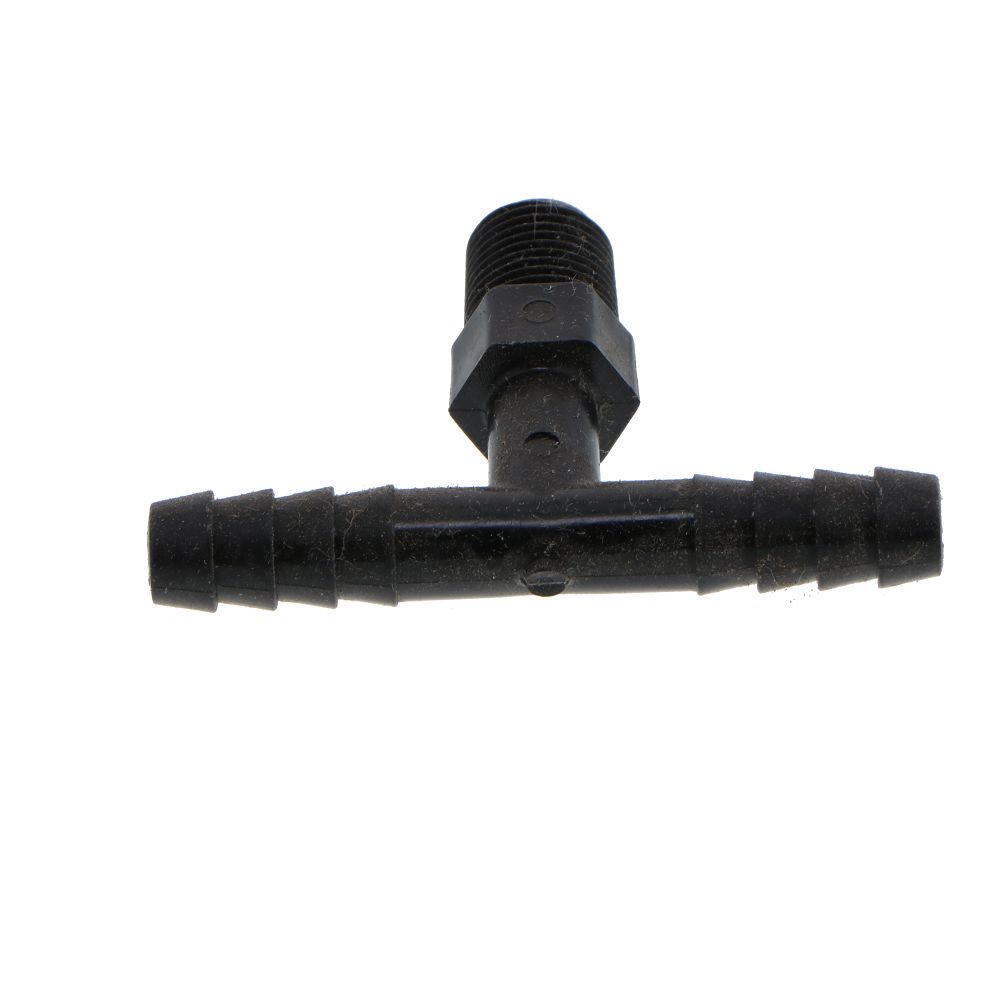 Barb Tee x Male Branch - 3/16 ID x 1/4 MNPT