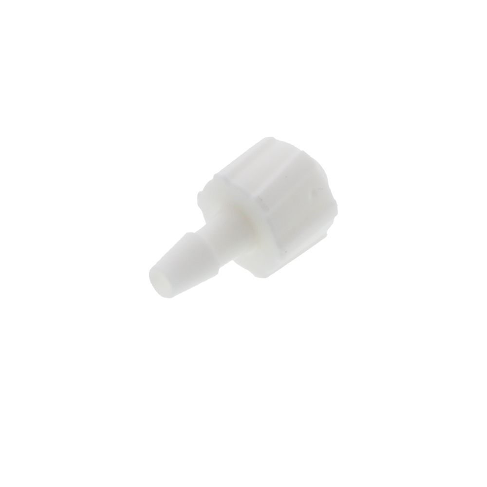 LM4130 Luer Fitting White Nylon Male Luer X 1/8 HB