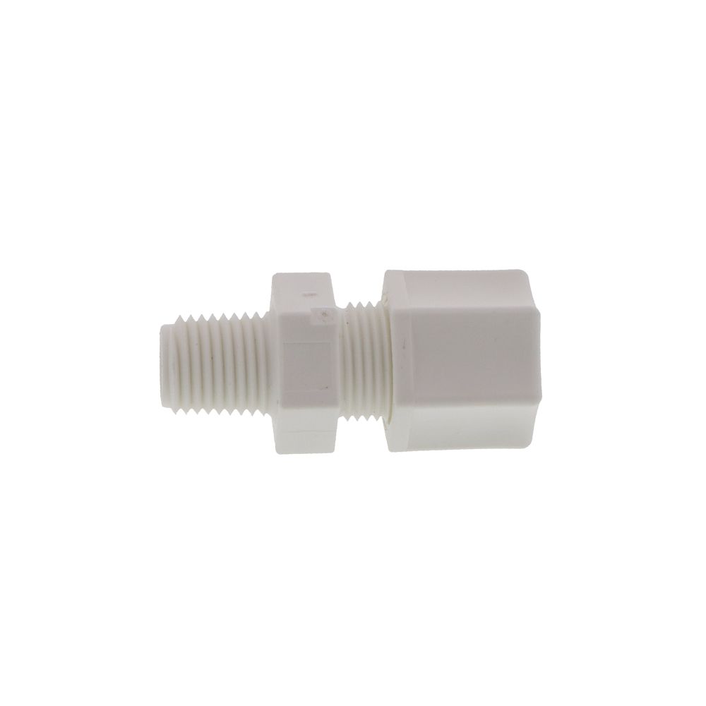 JACO 10-6-4-P-O Polypropylene Male Connector 3/8 OD Tube x 1/4 MPT