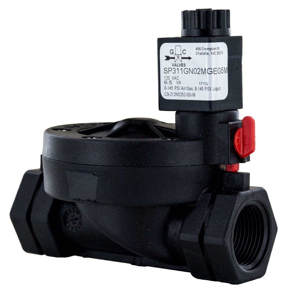 CFA C9 Series Solenoid Valve Normally Closed 3/4" FPT 120V