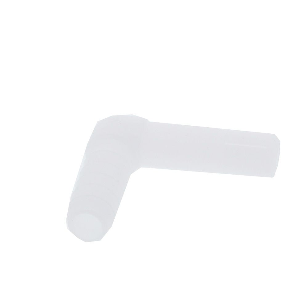 Kynar PVDF Tube Stem 90 Barb - 3/8