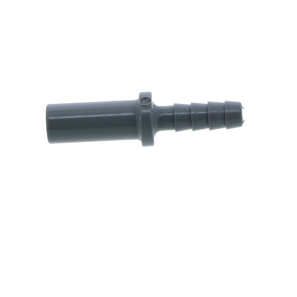 John Guest Stem Barb Connector - 3/8 OD Stem x 1/4 ID Barb