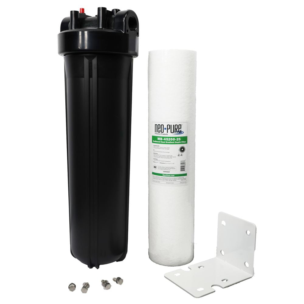 Whole House System with Salt-Free Conditioner for 3-4 Bathrooms