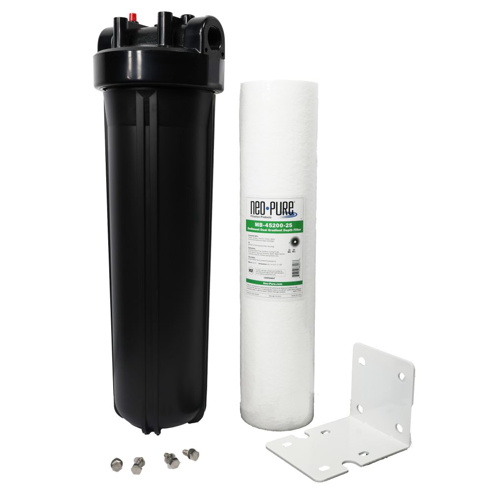 Whole House System with Salt-Free Conditioner for 3-4 Bathrooms