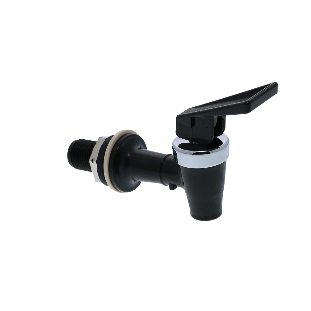 Tomlinson 1000361 HPSBCH Series Plastic No-Drip Cold Beverage Dispensing Faucet w/ Chromed Brass Bonnet