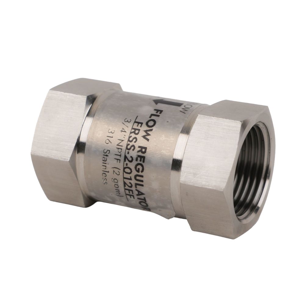 Neo-Pure Stainless Steel Flow Control 2 GPM SS - 3/4 FPT