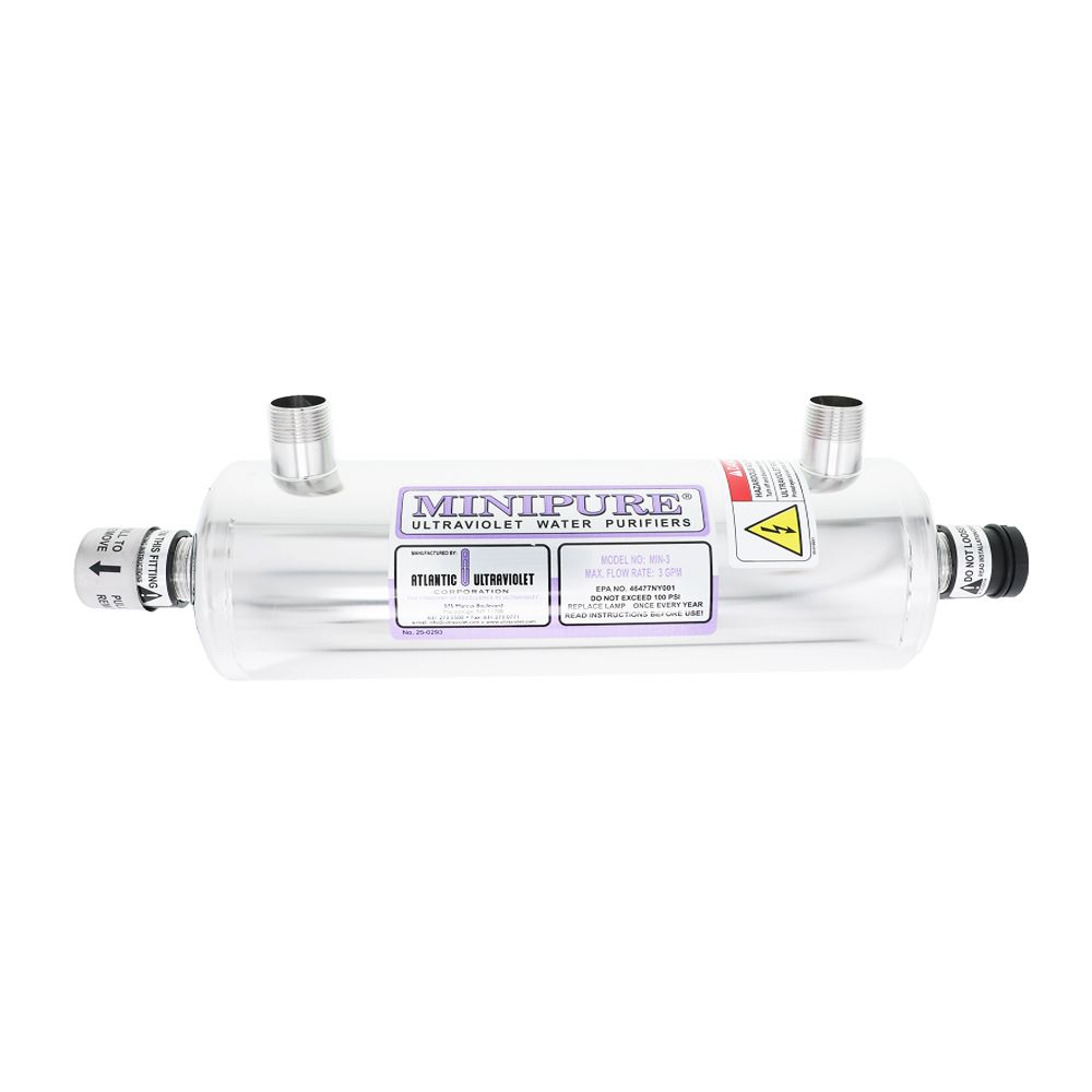 MiniPure MIN-3, 3 gpm, Ultraviolet Water Purifier