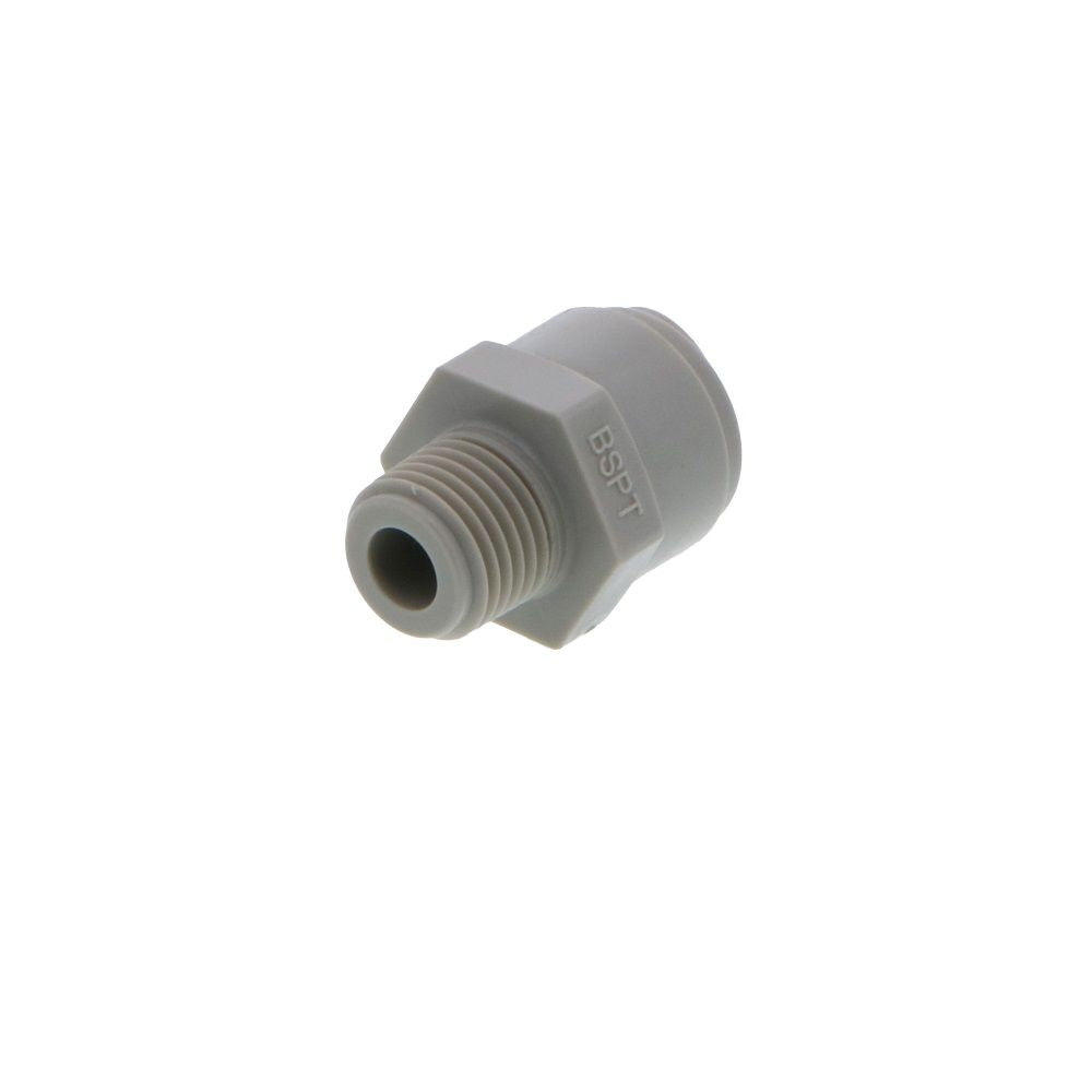 DMfit Straight BSPT Male - 3/8" Push-in x 1/4" BSPT