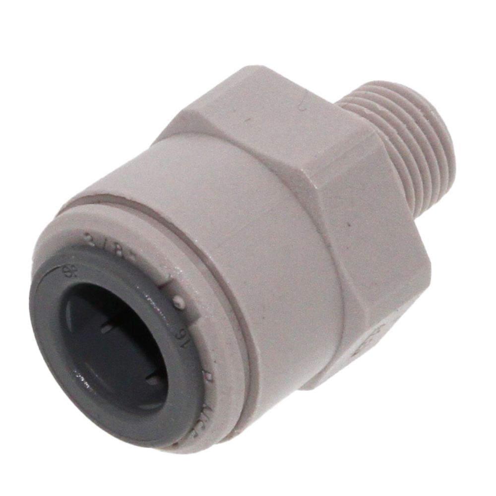 John Guest Male Connector NPTF - 3/8 x 1/8 NPTF
