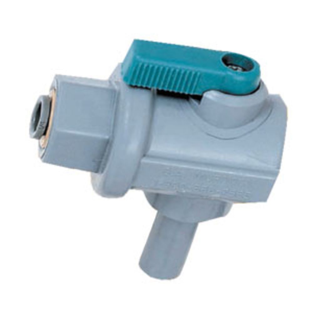 90° Stem Ball Valve - 3/8 Stem x 1/2" Mur-lok