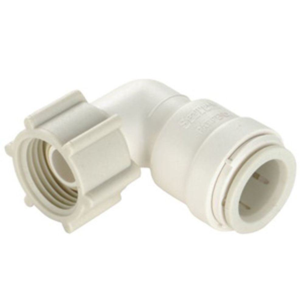 Watts AquaLock/SeaTech - 2420-1013 Female Swivel Elbow Fitting 1/2 CTS x 3/4 Closet