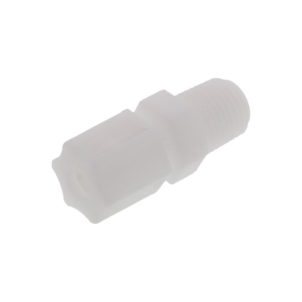 JACO 10-4-4-C-PG Celcon Acetal Male Connector 1/4 OD Tube x 1/4 MPT