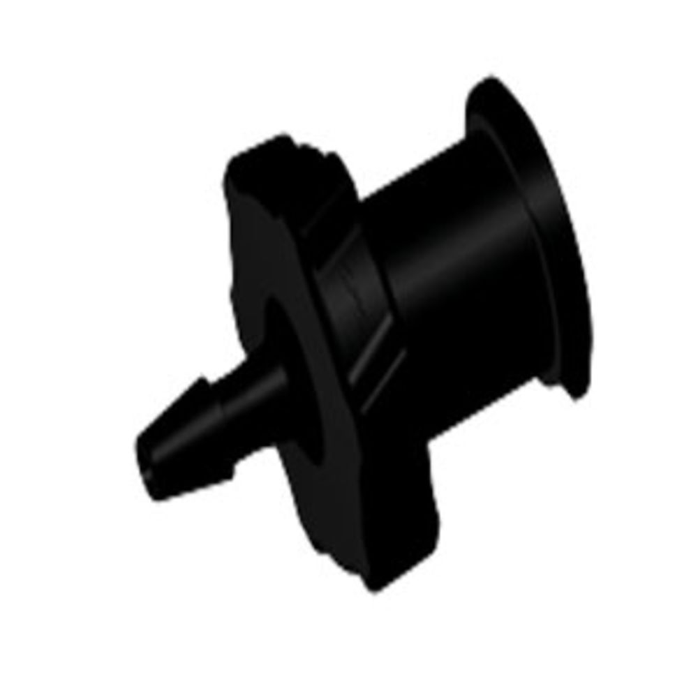 LF3131 Luer Fitting Black Nylon Female Luer X 3/32 HB