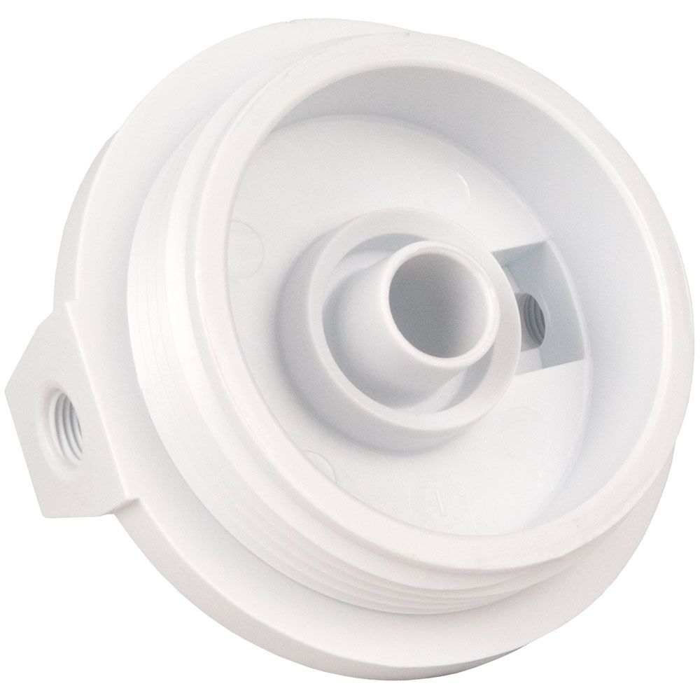 10" Slim Line Filter Housing Clear Sump/White Boss Cap 1/2" W/ PR - 1/2" FPT