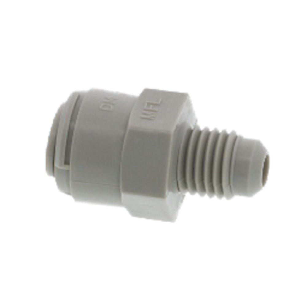 DMfit Male Connector MFL - 3/8 Push-in x 1/2 16 UN