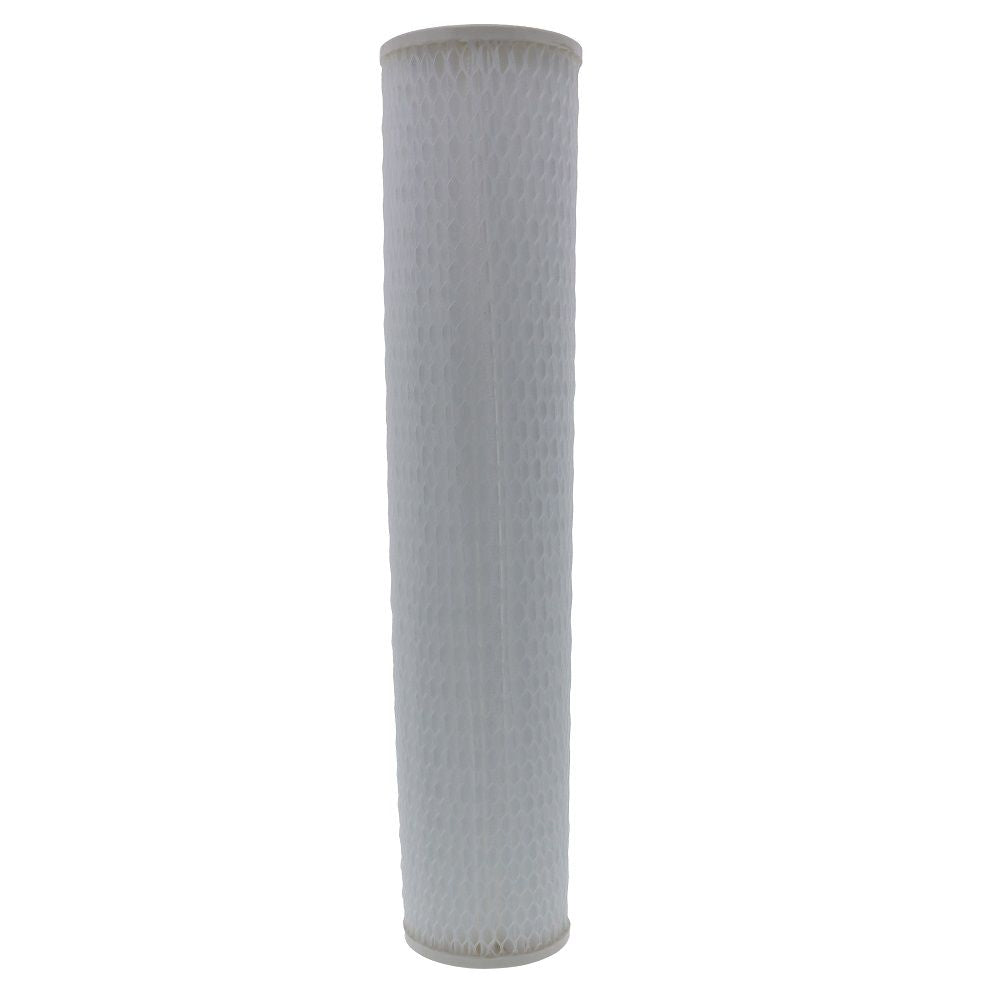 19-1/2" x 2-3/4" Flow-Max Pleated Poly - 5 mic