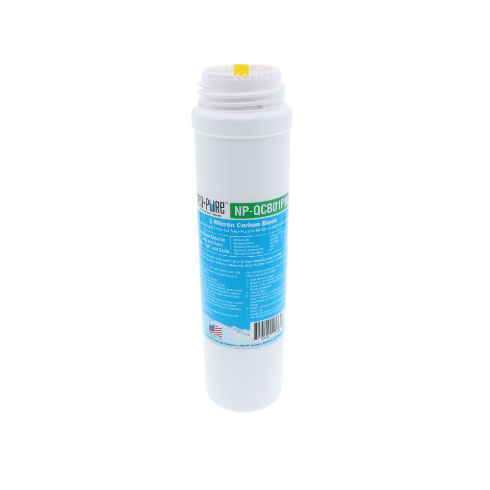 Neo-Pure NP-QCB01PBS Quick Change Filter CTO/Cyst/Lead/Scale 1 mic
