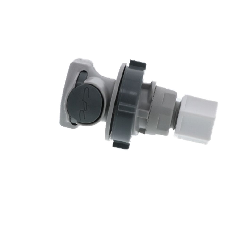 Bulkhead Panel Mount Compression Coupling Body 1/2" OD JACO