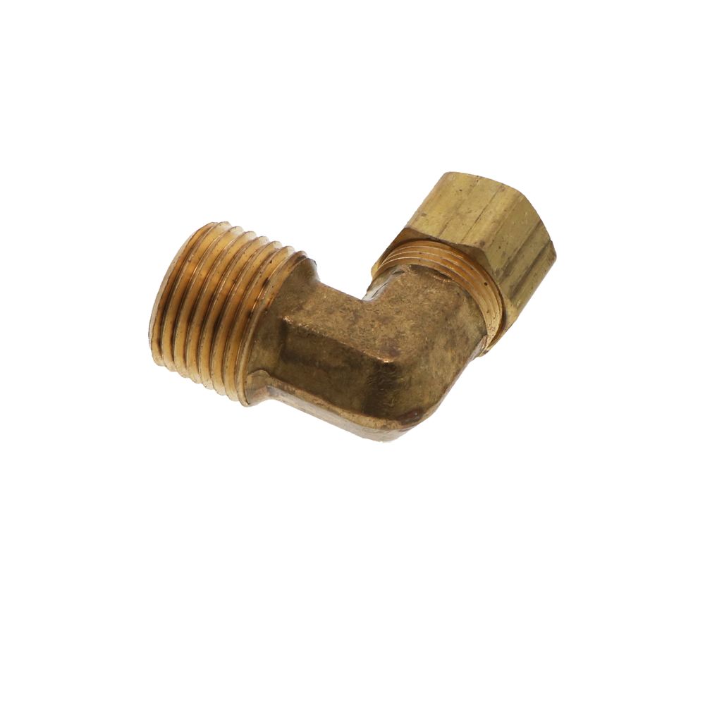Brass Compression Elbow - 1/2 Compression x 1/2 MPT
