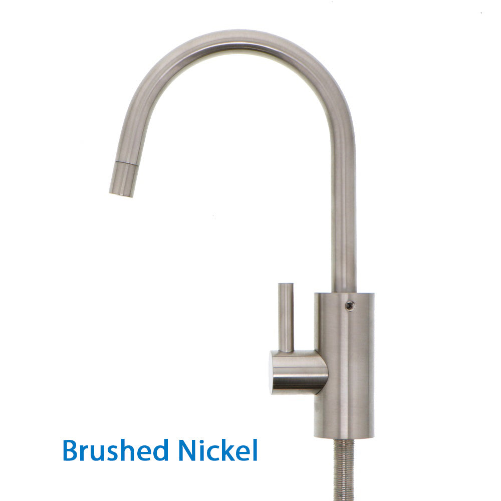 Mountain Plumbing MT1843-NL Contemporary Mini POU Faucet W/ Round Base and Handle