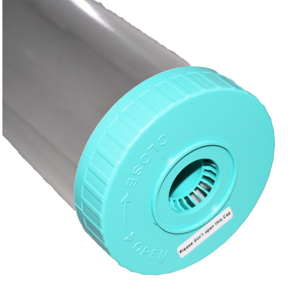 20" x 4.5" Clear Empty Refillable Water Filter Cartridge