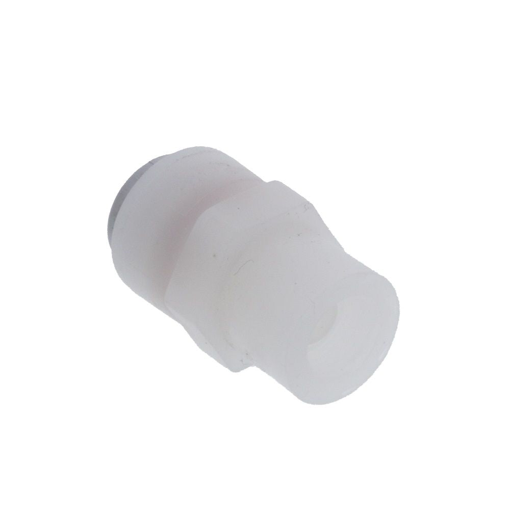 Kynar PVDF Faucet Adapter - 3/8 x 7/16-24 UNS