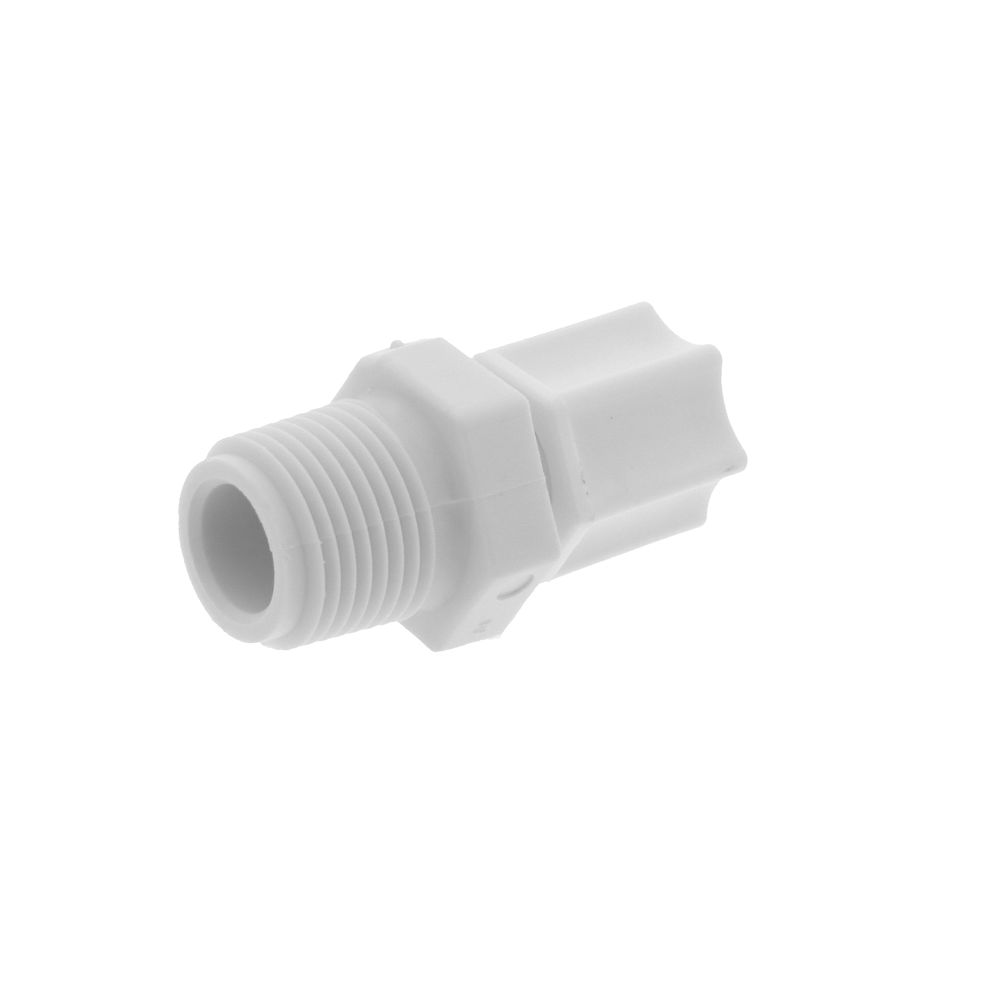 JACO 10-4-6-P-PG Polypropylene Male Connector 1/4 OD Tube x 3/8 MPT