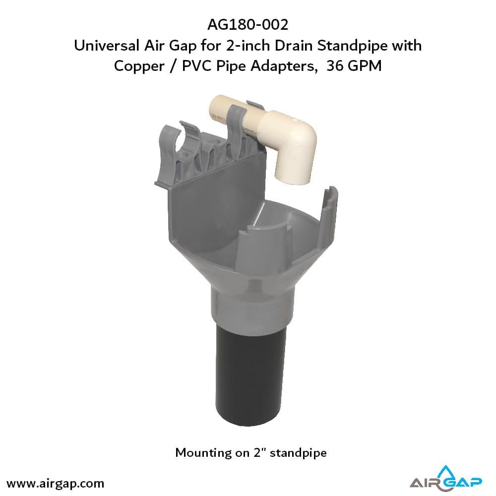 GAP-A-DRAIN AG180-002 Universal Airgap