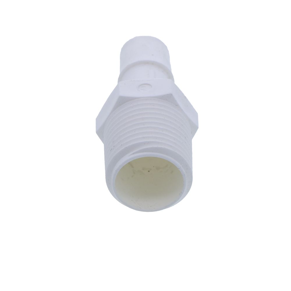 Male Barb Connector Polypropylene - 1/2 ID Barb x 1/2 MNPT