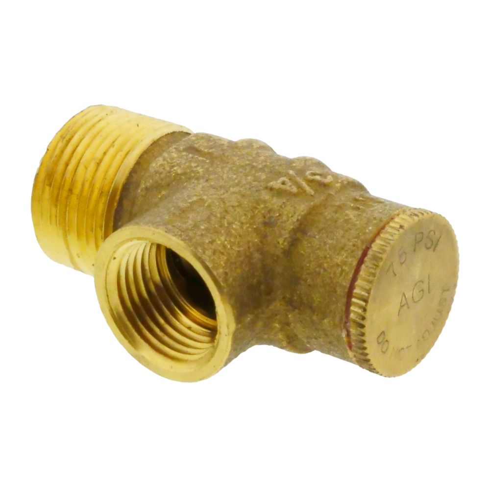 Pressure Relief Valve 75 psi Lead-Free 3/4" MIPT