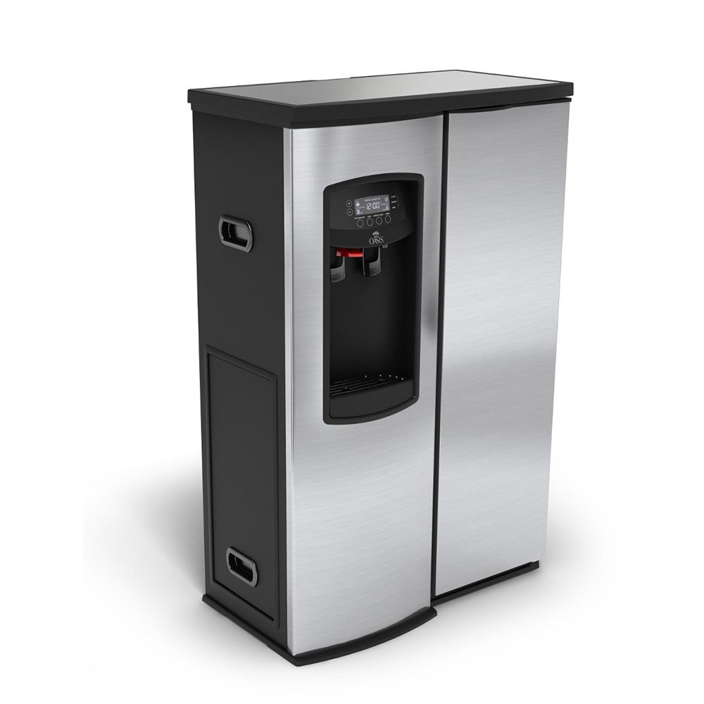 Oasis POUSE1SRHS Odyssey Series POU Water Cooler With Refrigerator