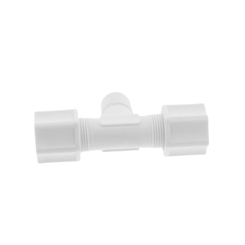 JACO 60-8-6-P-O Polypropylene Male Branch Tee 1/2 OD Tube x 3/8 MPT