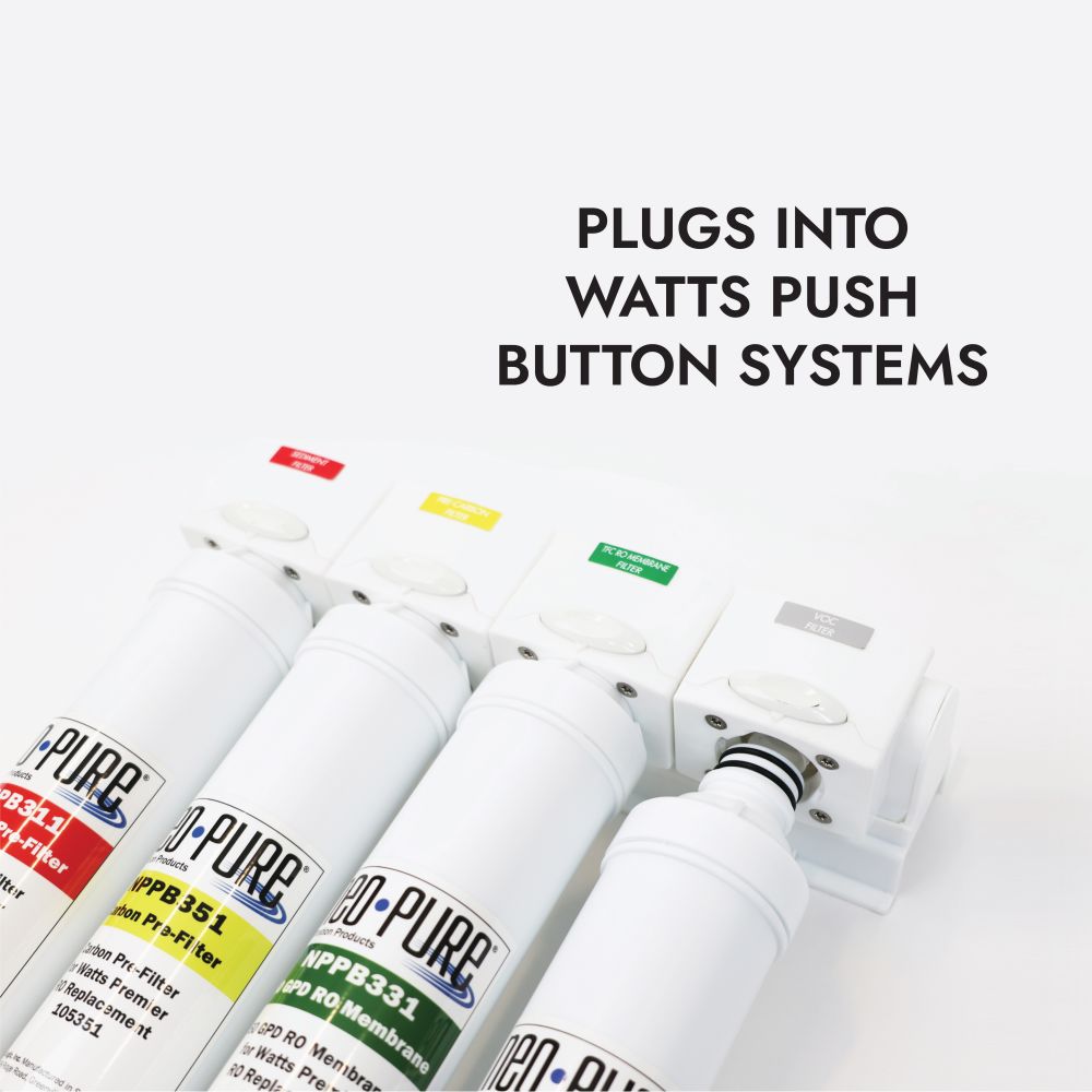 Neo-Pure RO-Pure GAC Carbon Post Filter Replacement For Watts Premier 105341